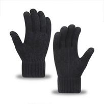 Pirštinės be pirštų žiemai šiltos iš alpakų vilnos mezginiai pirštinės be pirštų suaugusiems pastorintos jojimo pirštinės su atvirais pirštais Full finger gloves