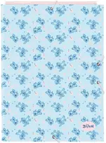 Safta Disney Stitch Ohana A4 cardboard binder with flaps