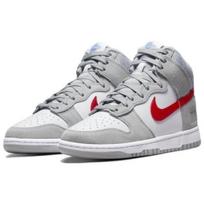 Nike Dunk High SE Athletic Club - Light Smoke Grey Gym Red DJ6152-001 EU 43 smėlis
