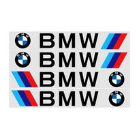 Nauji 4 vnt. Automobilio durų rankenėlių dekoravimo lipdukai Valytuvų lipdukai Automobilio priedai BMW M Power Performance M3 M5 X1 X3 X5 X6 E46 E