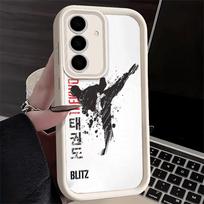 Phone Case for Samsung Galaxy A17 A16 A15 A14 A13 Taekwondo Kungfu Desgin A56 A36 A26 A55 A35 A25 A54 A34 A24 A53 A33 A23 A07 A0 Samsung A24