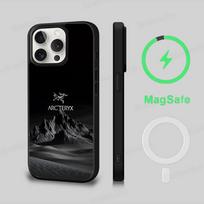 Classic Outdoor LOGO A-Arc T-Teryx Black For Magsafe Magnetic Phone Case For IPhone 16 15 17 Pro Max 11 12 13 14 Plus Cover iPhone 11 pro