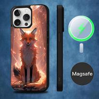 Cute Animal Fox Phone Case  For iPhone 16,15,14,13,12,11,Pro,Max,Plus,Mini,Magsafe,Magnetic Wireless Charging Case iPhone12PRO