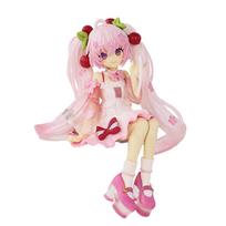 Latest Hatsune Miku Sakura Miku Anime Action Figures Model Collection Toy Hatsune Miku Adorable Handmade PVC Model Cute And Charming Present
