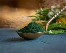 Ekologiški žaliosios spirulinos milteliai - 50 g