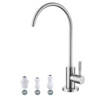 304 nerūdijančio plieno tiesioginio geriamojo vandens valytuvo maišytuvas Approximately 304 1/2 inch water purifier faucet gray