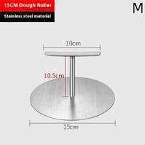 Stainless Steel Burger Press Non Stick Meat Steak Press Kitchen Tool Grill Press Flat Bottom Meat Press For Kitchen Grilling M