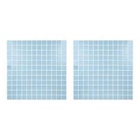 2Pcs Retro Wall Tile Stickers 3D Self Adhesive Tile Stickers Waterproof Wall Decal Peel mėlyna