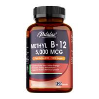 Each capsule contains 5000 micrograms of vitamin B12 and methylcobalamin (methyl B-12), which can promote energy metabolism. 120 capsules. 120