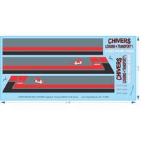 CHIVERS Logging & Transport MACK Truck Decals - 1/24 - Water Decal