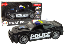 Žaislinė policijos mašina Toystar Swat Police, juoda sp.