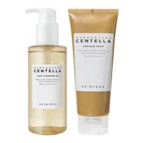 SKIN1004 Madagascar Centella Light Cleansing Oil+Centella Ampoule Foam Set | Bestseller Cleanse Duo Korean Skincare