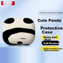 Beiyipin AirPods 4 Protective Case Apple Earphone Shell AirPods 4 Apple Cute 3rd Generation Wireless Bluetooth Earphone Soft Case [Premium Panda]
