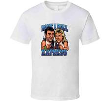 Rock N Roll Express Retro Wrestling Legend Caricature Unisex T-Shirt S