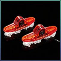 2 vnt. LED vaiduoklio šešėlio automobilio durų žibintai, belaidžiai pasitikimo projektoriai Renault Dacia Megane 2 3 Clio 4 Captur Kadjar Fluence 2Pcs red