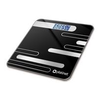 Platinet Weight Bathroom Body Scale 180Kg 26X26Cm Black 46020