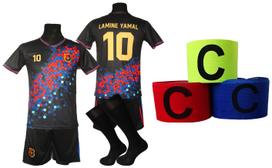 Lamine Yamal children's soccer kit + socks + headband 152