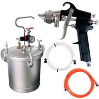 PAINT GUN, SPRAY GUN, 10L TANK, SOLVENTS