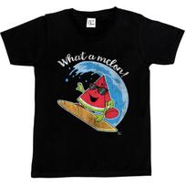 1Tee Kids Boys What A Melon Surfing Watermelon T-Shirt XXXXL