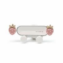 Adjustable Clip Car Phone Holder Cartoon Shape Universal Phone Bracket  Portable Use strawberry