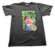 VINTAGE 1990 Regatta Anchorage Cup T-Shirt Jerzee Tag Size Large FAST SHIPPING Unisex T-Shirt XXXXL