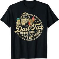 Dad Tax Making Sure It's Not Poison Monkey Father's Day T-Shirt, Unisex shirt Unisex T-Shirt XXL