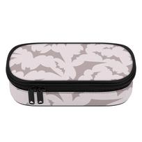 Pen Case Wear Resistant Polyester Portable Zip Around Closure with Main Compartment Mesh Pocket and Pen Slots for Everyday Study One Size