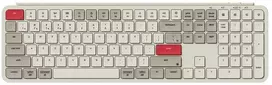 Klaviatūra Keychron Klaviatūra B6 Pro Wireless Low Profile Retro Raudona