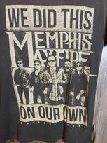 Memphis Mayfire We Did This On Our Own Mens Band Tee Shirt Size Adult Large Unisex T-Shirt XXXL