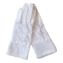 Full-finger Design Anti Ultraviolet Gloves Lace Ice Silk Lace Gloves  Summer Season
