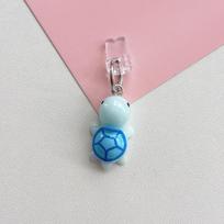 Cute Turtle Shaped Phone Port Dust Plug Decorative Jewelry 1PCS