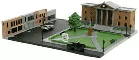 Jada Toys Back To The Future Hill Valley Courthouse Square diorama replica