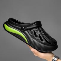 Men EVA Clogs Lightweight Comfortable Anti Slip Beach Garden Dormitory Campus Travel Summer Daily Footwear Soft Sole Easy Fit 40