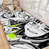 Popular GL Manga T-The Guy She Was Interested In Wasn Kitchen Mat Cheaper Anti-slip Living Room Balcony Modern Home Decor 40cm x 60cm