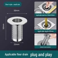 Universal Stainless Steel Floor Drain & Sewer Anti-Odor Filter