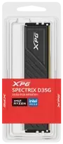 ADATA XPG Spectrix D35G RGB, DDR4-3200 RAM, CL16, XMP - 8GB, juodas