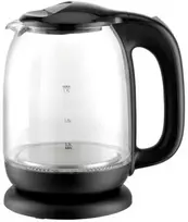Virdulys Elektriskā tējkanna stikla 1.7L 2200W 71177 ELITE 71177 (9003898711776)