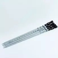 Bbq Expert Iešmai šašlykams su medine rankena 45cm (4 vnt.) (Kopija)