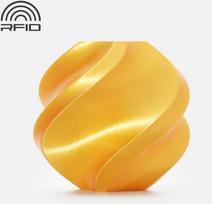 3D Plastikas – Filamentas PLA Silk+ Gold Refill/Papildymas | 1.75mm, 1kg | Bambu Lab
