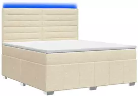 Lova LED lovos čiužinys su LED apšvietimu Kreminė 140 x 200 cm