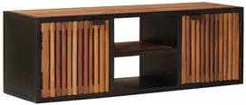 Televizoriaus spintelė su lentyna su saugykla 105 x 30 x 35 cm