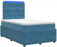 Lova LED lovos čiužinys su LED apšvietimu Mėlyna 120 x 200 cm