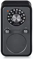 Sangean WR-9 Portables FM-Radio Echtholz-Gehäuse flexible Aufstellmöglichkeit Mitternachtseiche