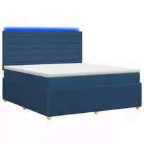 Lova LED lovos čiužinys su LED apšvietimu Mėlyna 140 x 190 cm