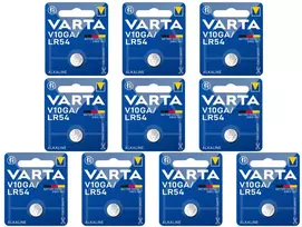 Elementai Varta AG10 / LR1130 / LR54, 1.5V, 10vnt.