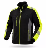 LEBER & HOLLMAN Apsauginis fliso džemperis Leber&Hollman POLVIS - 320 g/m², su Softshell intarpais