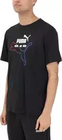 Puma Marškinėliai Vyrams Ess Logo Lab Summer Tee Juodas 692031 01