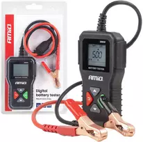 Profesjonalny cyfrowy tester akumulatora 2?220 ah 6v 12v 24v amio-04920