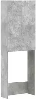 Tualeto spintelė DELFT Betono pilka 66 x 25,5 x 190 cm