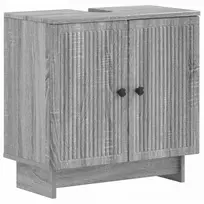 Vonios kriauklės spinta EDE Pilka Sonoma 59,5 x 31,5 x 59 cm